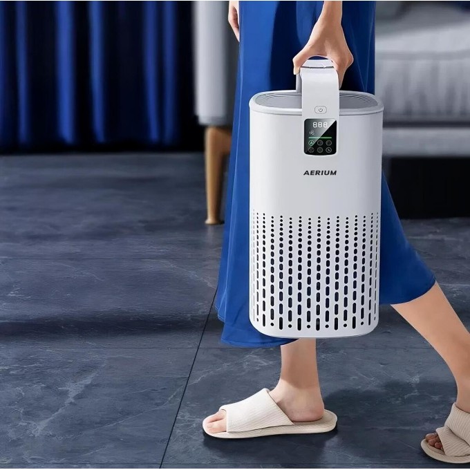 Čistička vzduchu AERIUM PureSteel Q3 HEPA Wi-Fi - rozbaleno